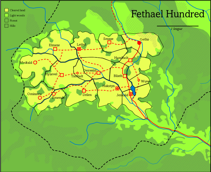 Fethael Hundred Manors