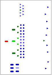 [Sideways view of the legion in skirmish order]